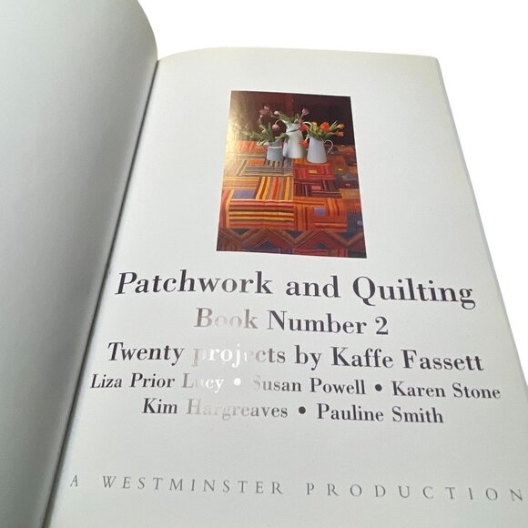 Patchwork And Quilting Book Number 2 By Kaffe Fassett 20 Projects - Picture 3 of 13